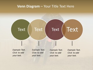 Race One Runner PowerPoint Template