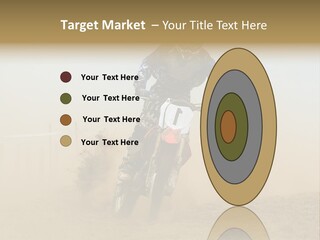 Race One Runner PowerPoint Template
