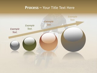 Race One Runner PowerPoint Template