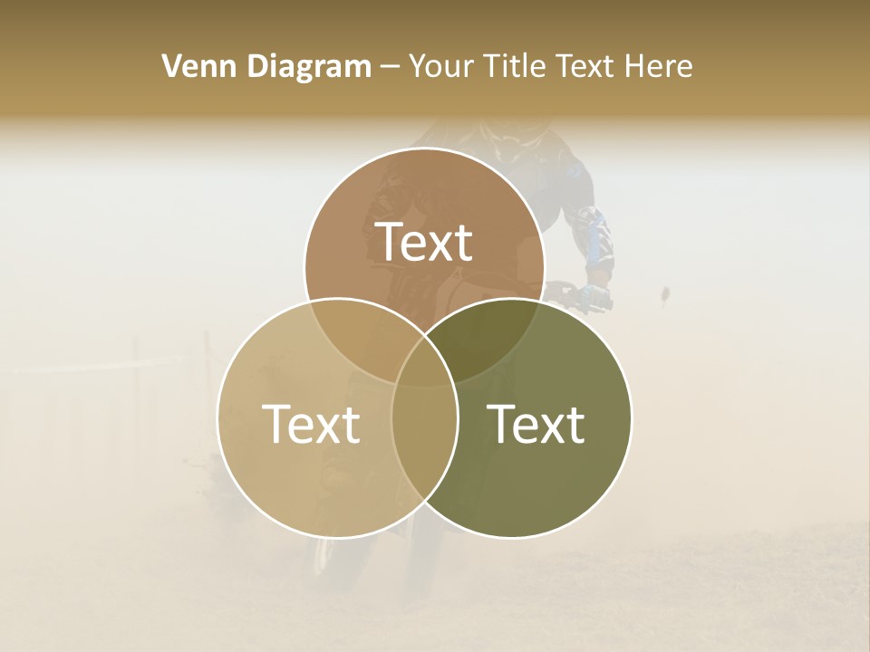 Race One Runner PowerPoint Template