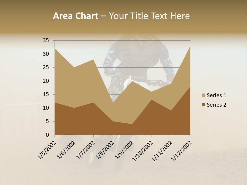 Race One Runner PowerPoint Template