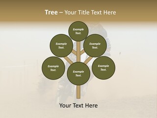 Race One Runner PowerPoint Template