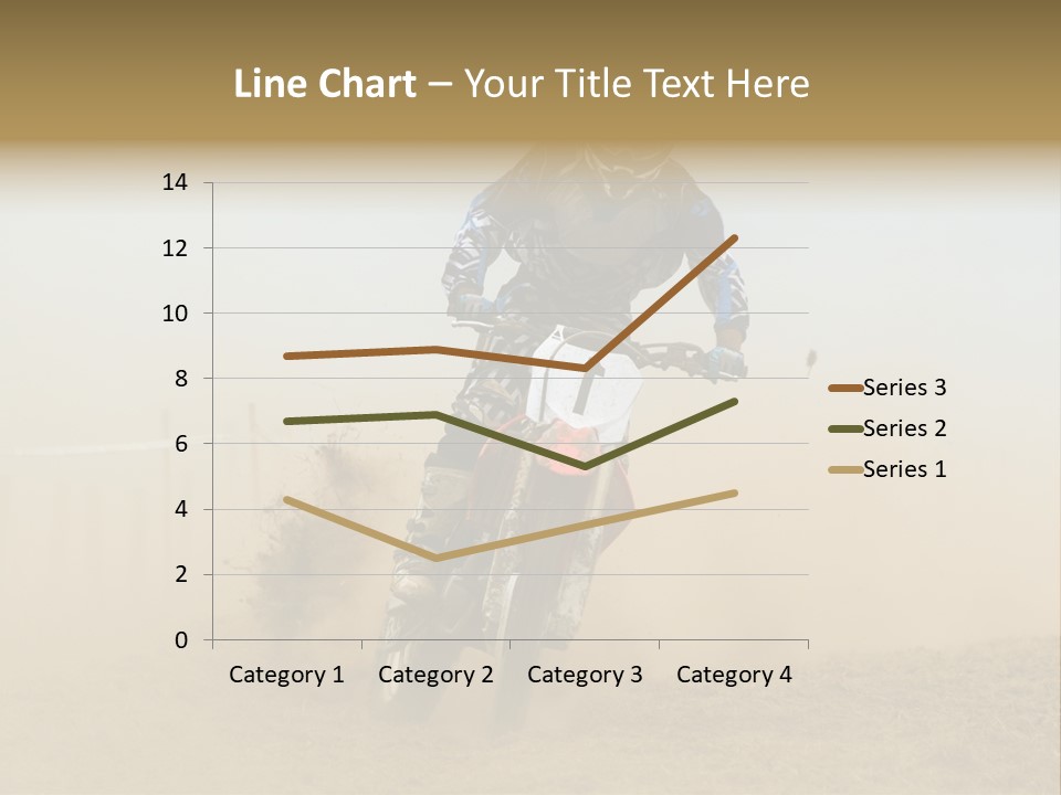 Race One Runner PowerPoint Template