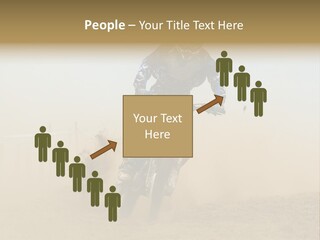 Race One Runner PowerPoint Template
