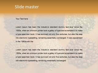 Soup Uncooked Isolated PowerPoint Template