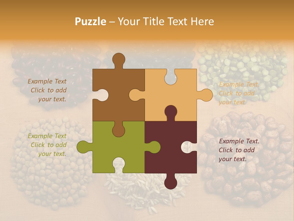 Soup Uncooked Isolated PowerPoint Template