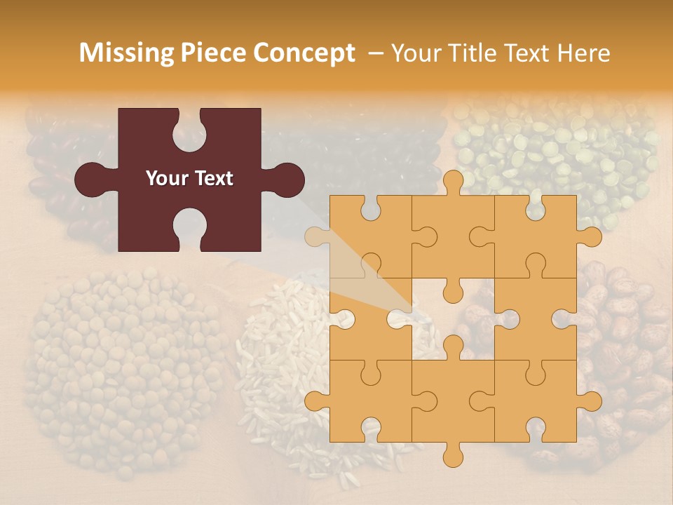 Soup Uncooked Isolated PowerPoint Template