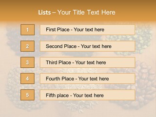 Soup Uncooked Isolated PowerPoint Template
