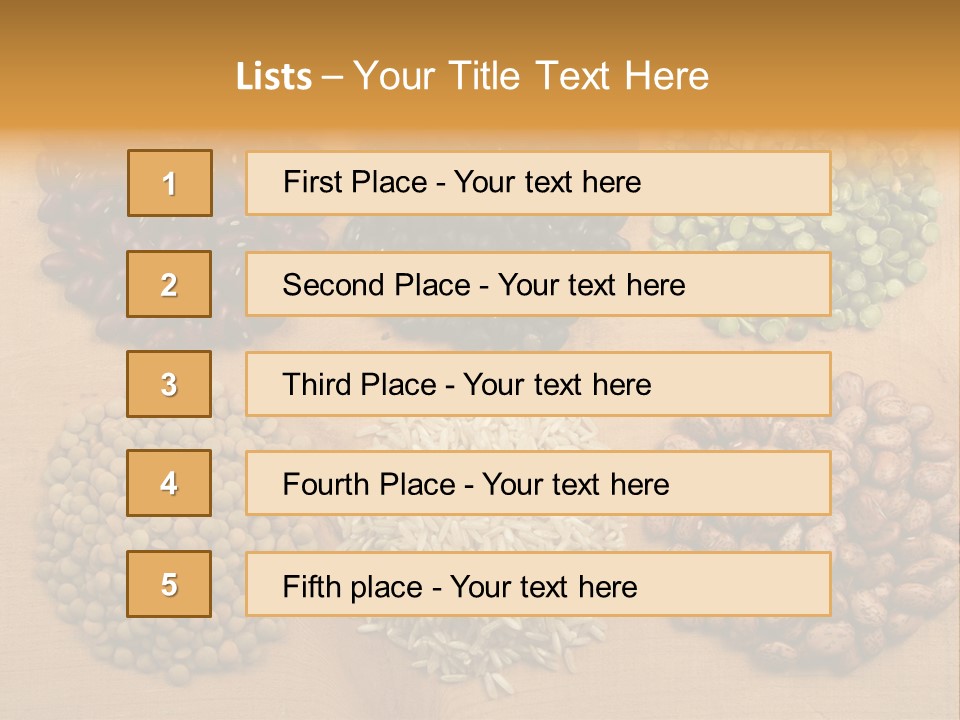 Soup Uncooked Isolated PowerPoint Template