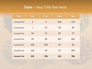 Soup Uncooked Isolated PowerPoint Template