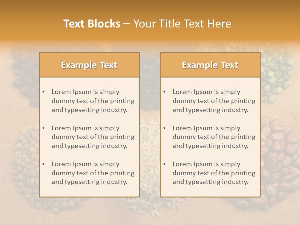 Soup Uncooked Isolated PowerPoint Template