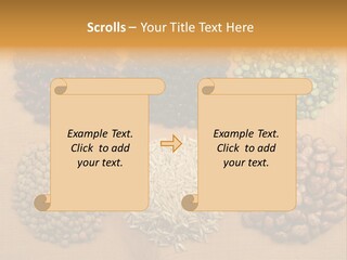 Soup Uncooked Isolated PowerPoint Template