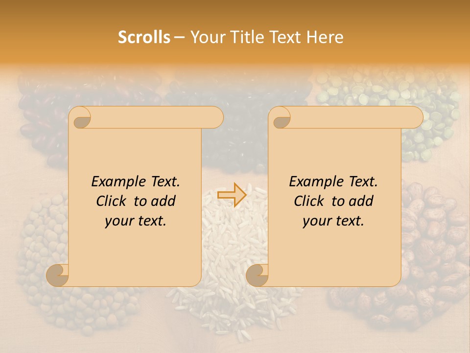 Soup Uncooked Isolated PowerPoint Template