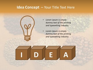 Soup Uncooked Isolated PowerPoint Template