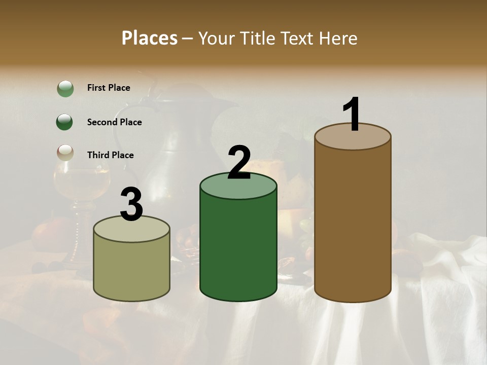 Walnut Tasty Unusual PowerPoint Template