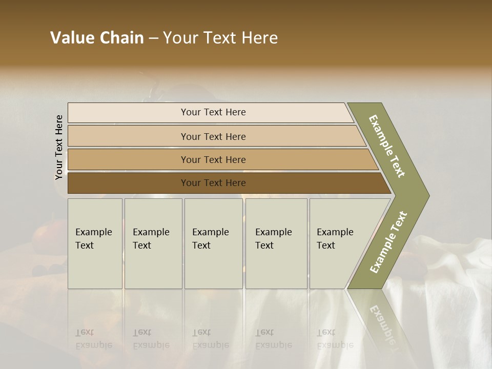 Walnut Tasty Unusual PowerPoint Template