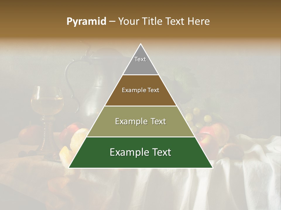 Walnut Tasty Unusual PowerPoint Template