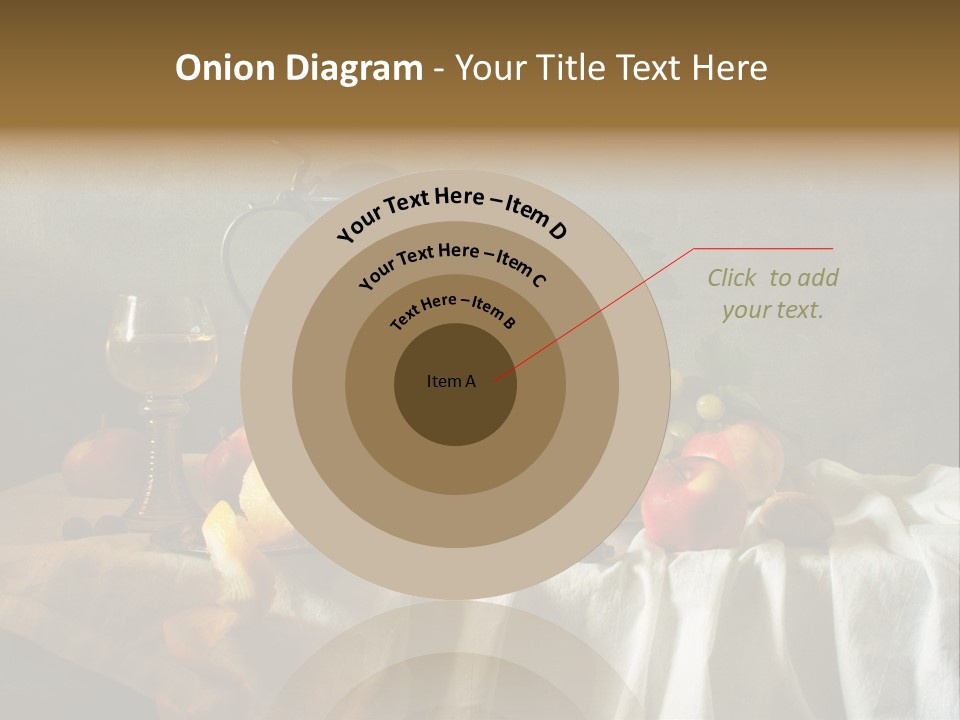 Walnut Tasty Unusual PowerPoint Template