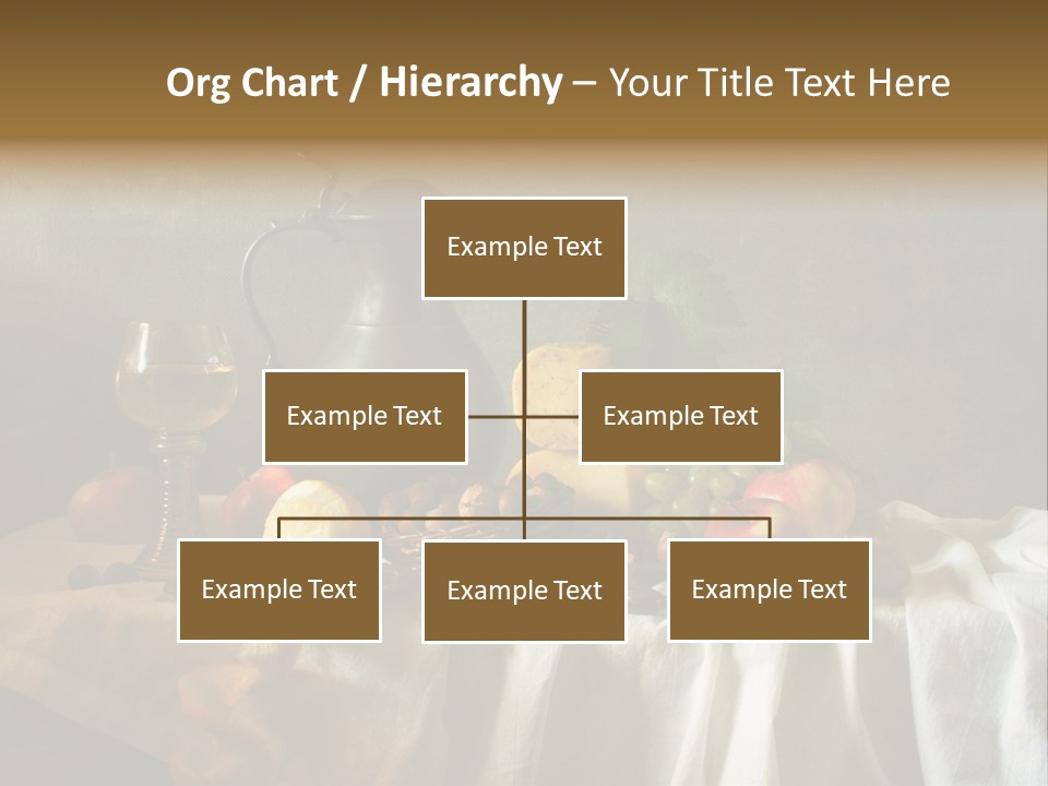 Walnut Tasty Unusual PowerPoint Template