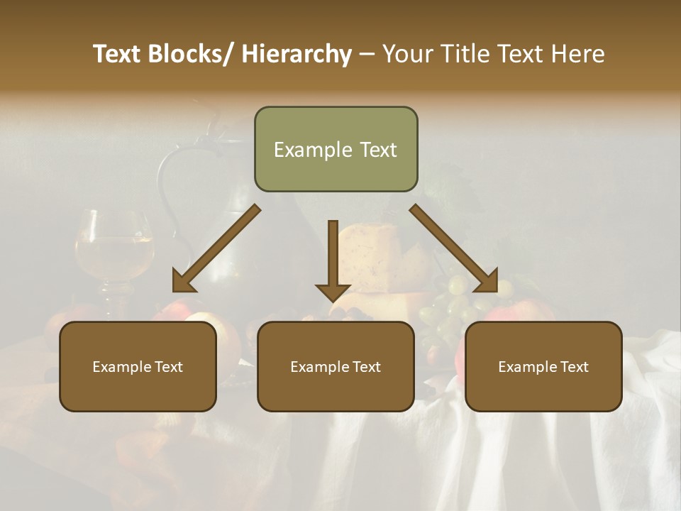 Walnut Tasty Unusual PowerPoint Template