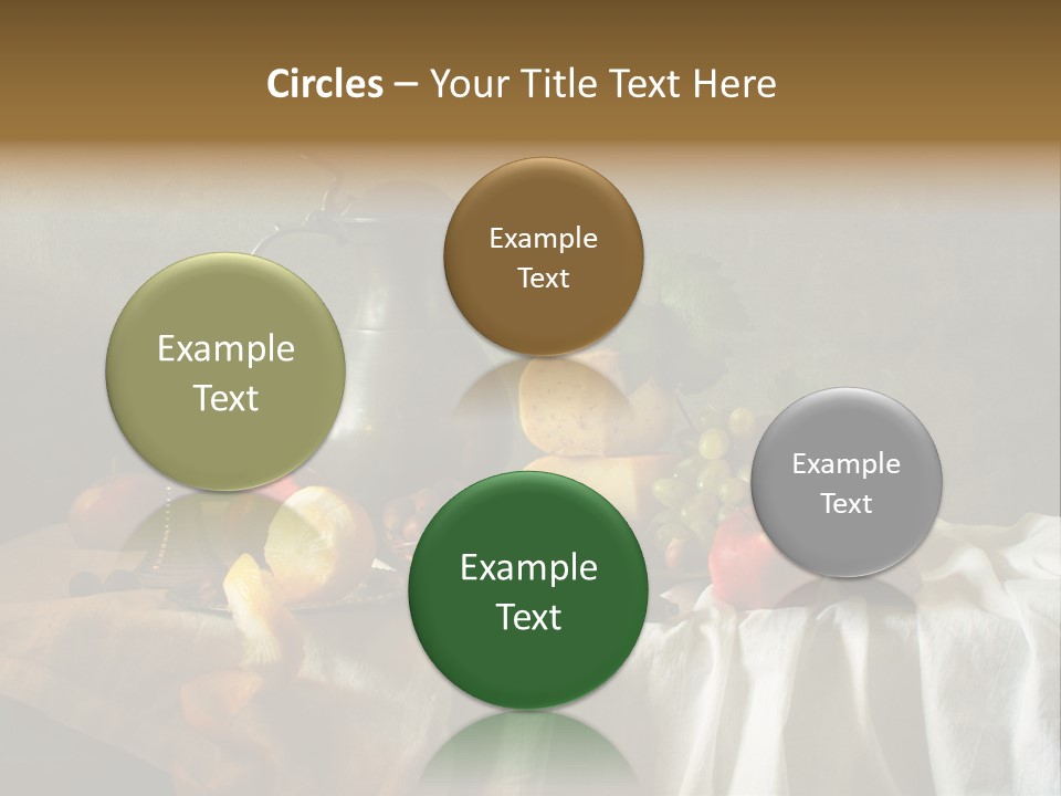 Walnut Tasty Unusual PowerPoint Template