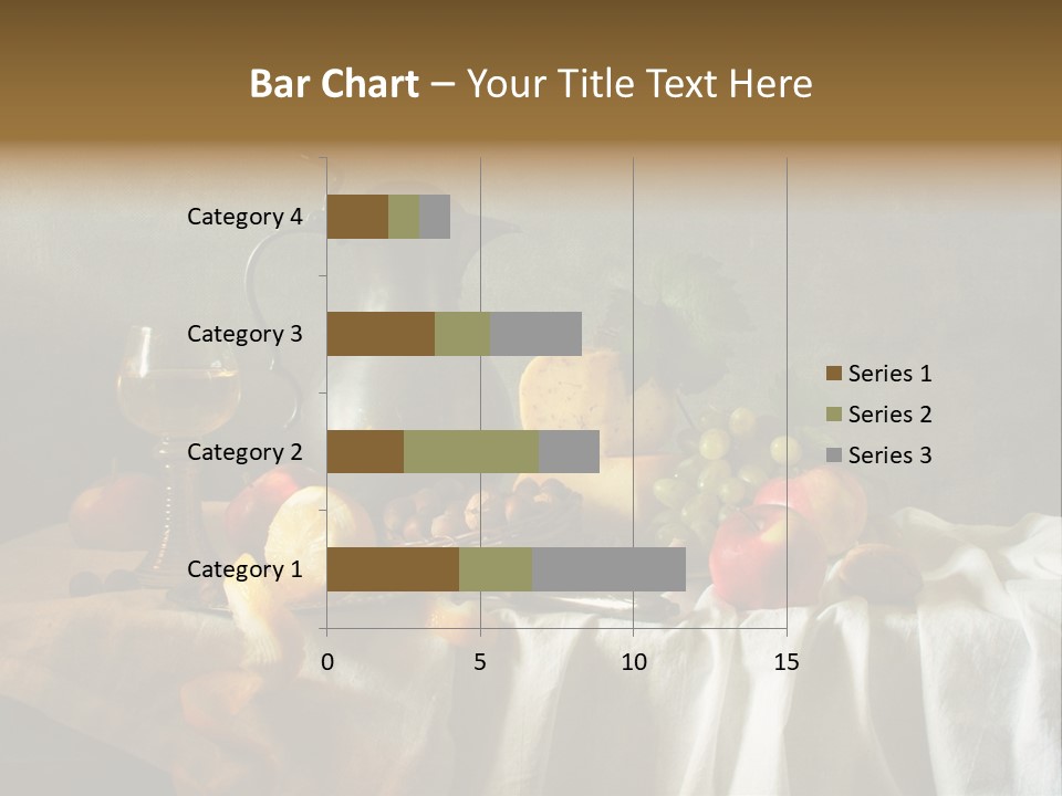 Walnut Tasty Unusual PowerPoint Template