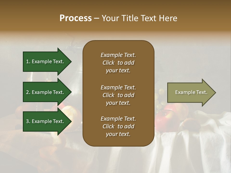 Walnut Tasty Unusual PowerPoint Template