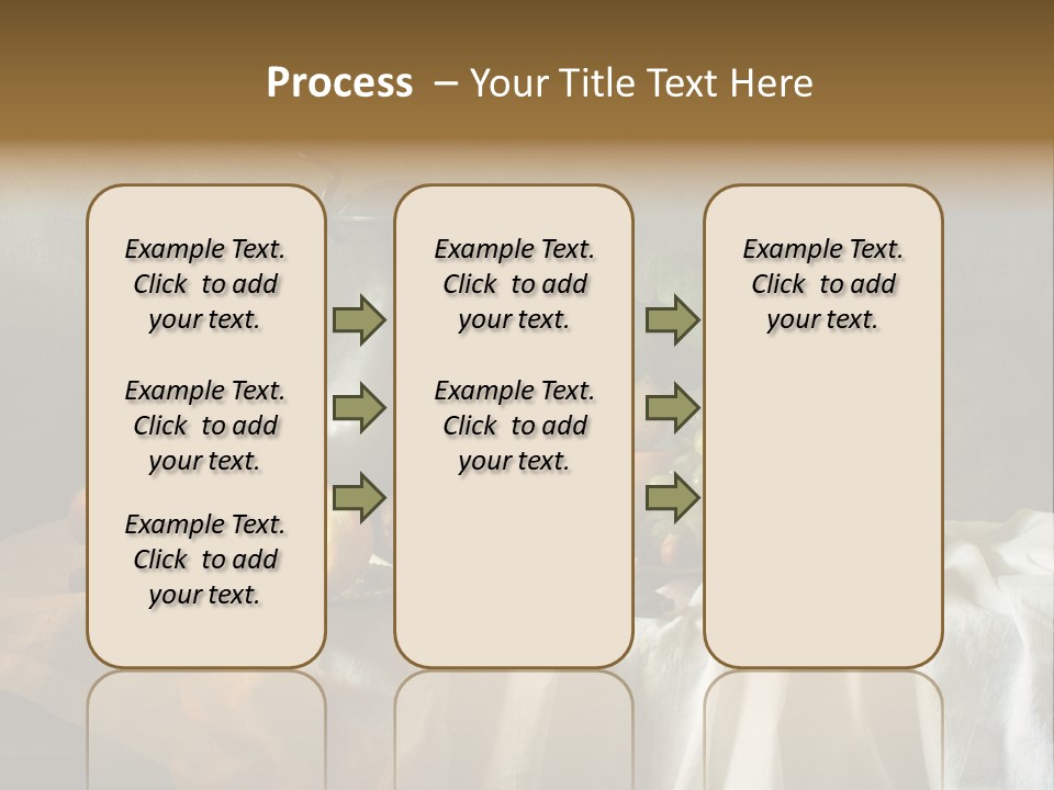 Walnut Tasty Unusual PowerPoint Template