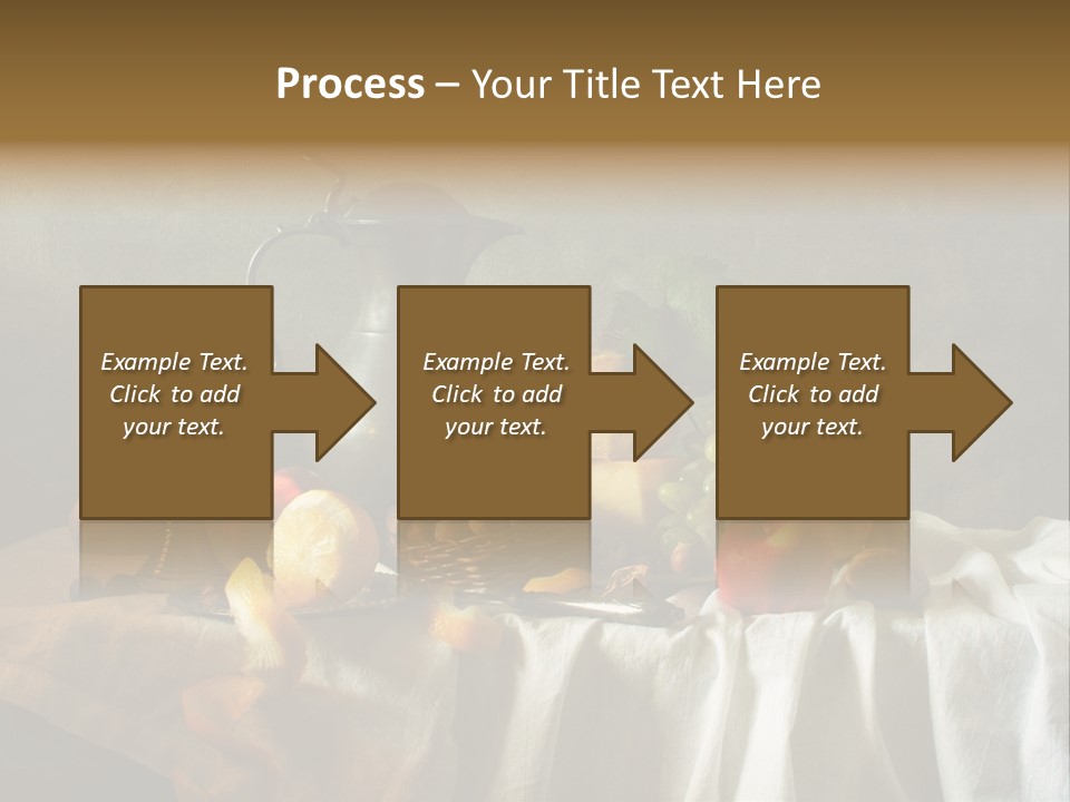 Walnut Tasty Unusual PowerPoint Template