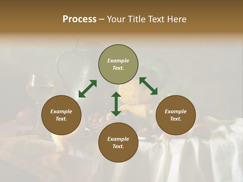 Walnut Tasty Unusual PowerPoint Template