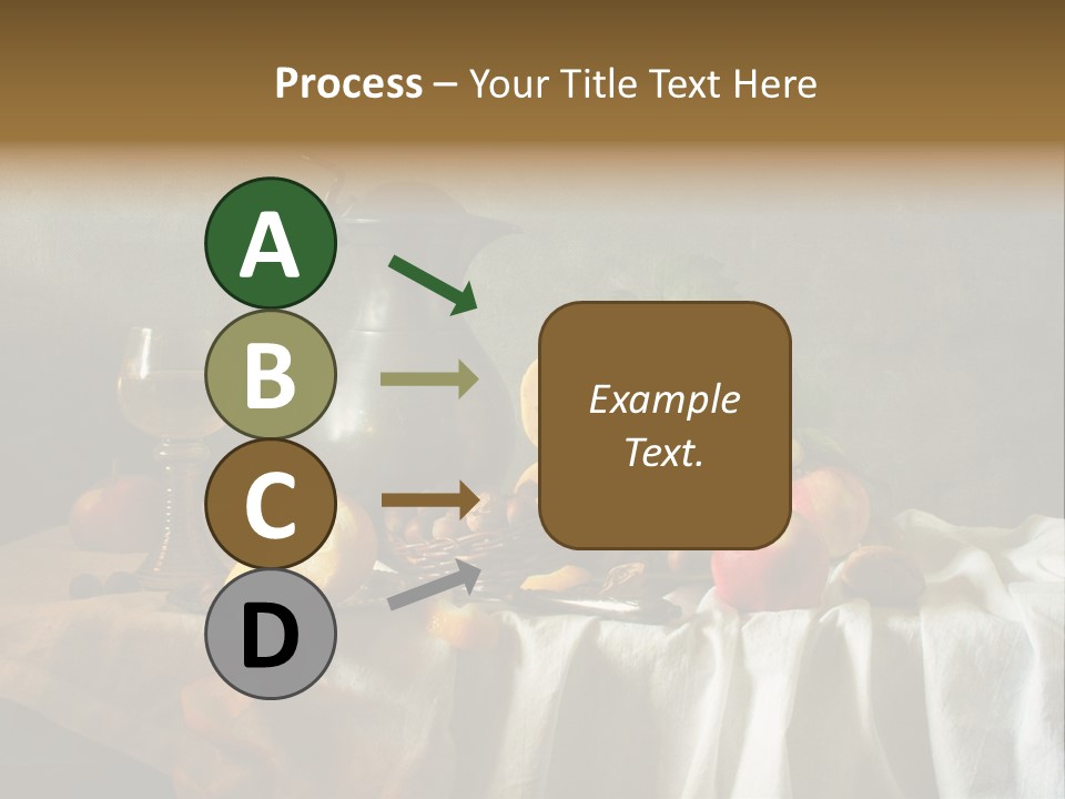 Walnut Tasty Unusual PowerPoint Template