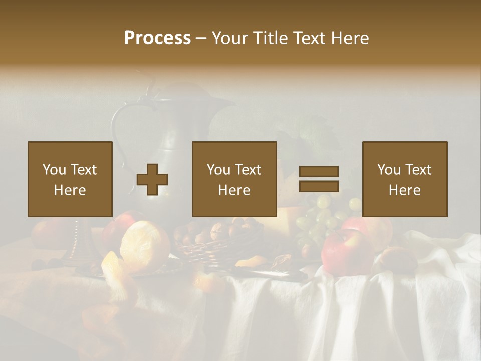 Walnut Tasty Unusual PowerPoint Template