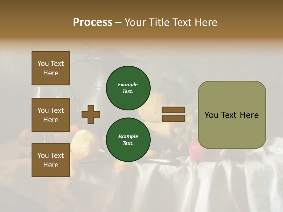 Walnut Tasty Unusual PowerPoint Template