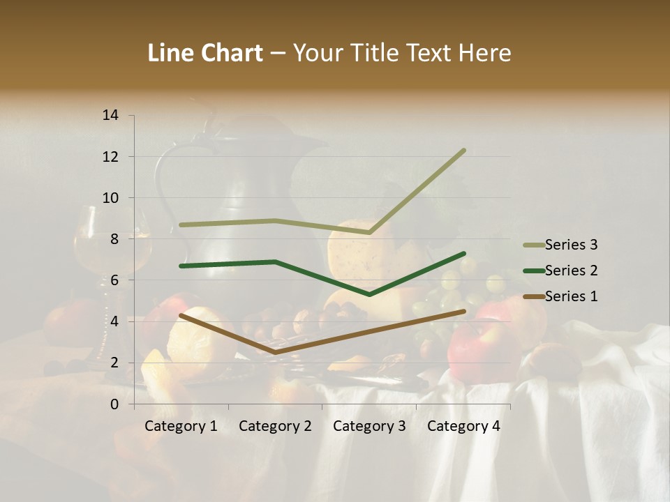 Walnut Tasty Unusual PowerPoint Template