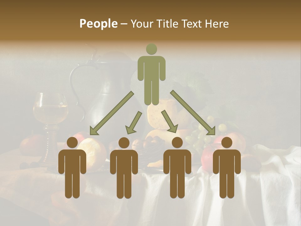 Walnut Tasty Unusual PowerPoint Template