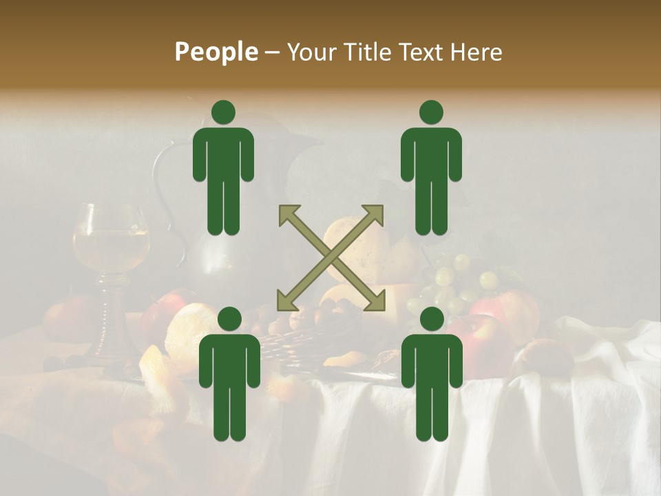 Walnut Tasty Unusual PowerPoint Template