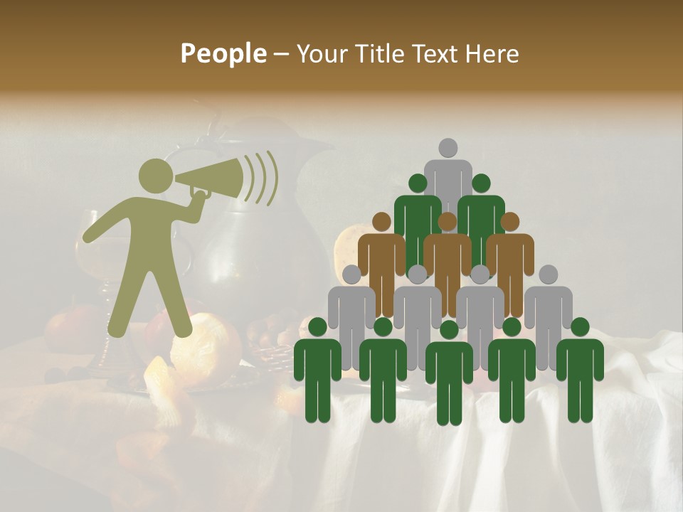 Walnut Tasty Unusual PowerPoint Template