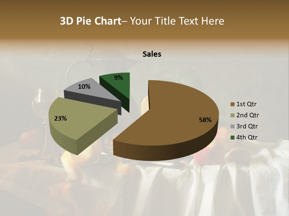 Walnut Tasty Unusual PowerPoint Template