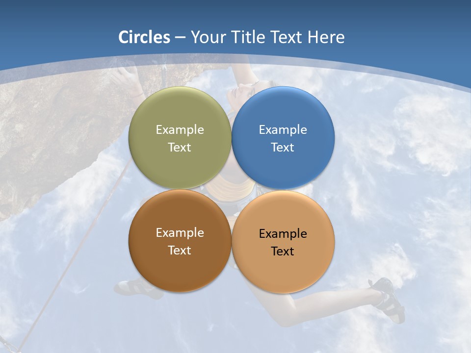 Explore Height Motivational PowerPoint Template