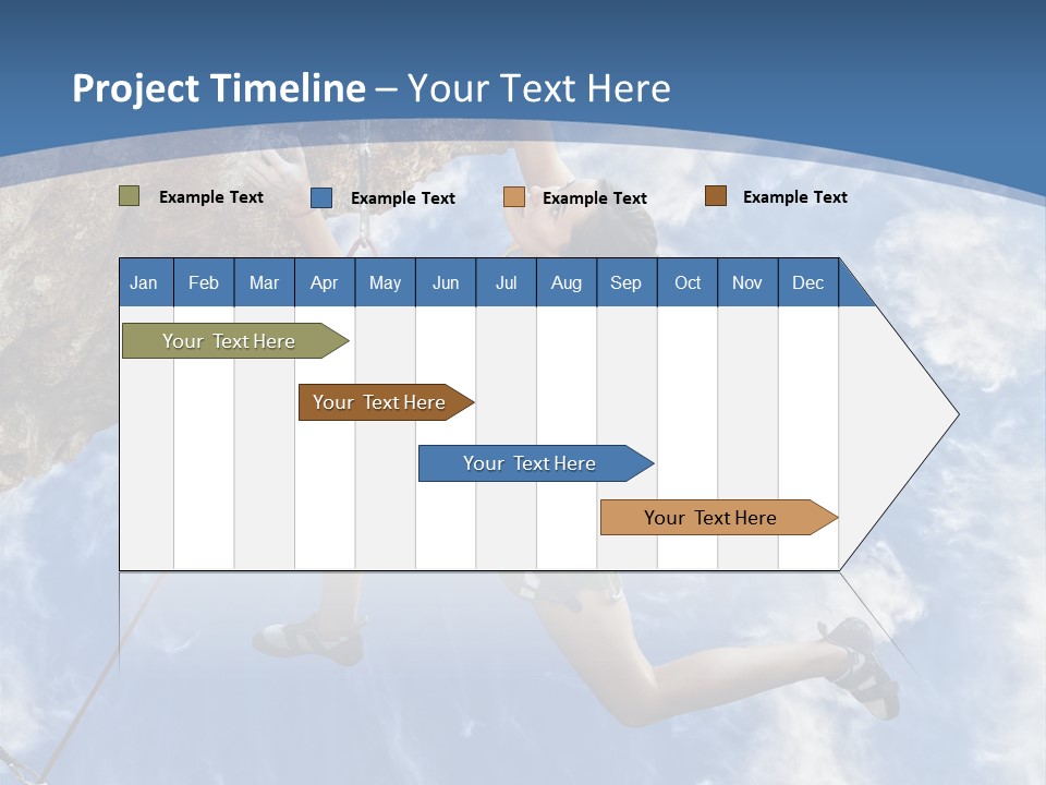 Explore Height Motivational PowerPoint Template