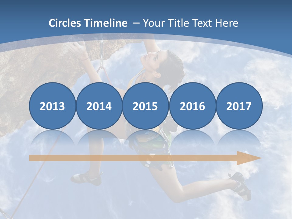 Explore Height Motivational PowerPoint Template