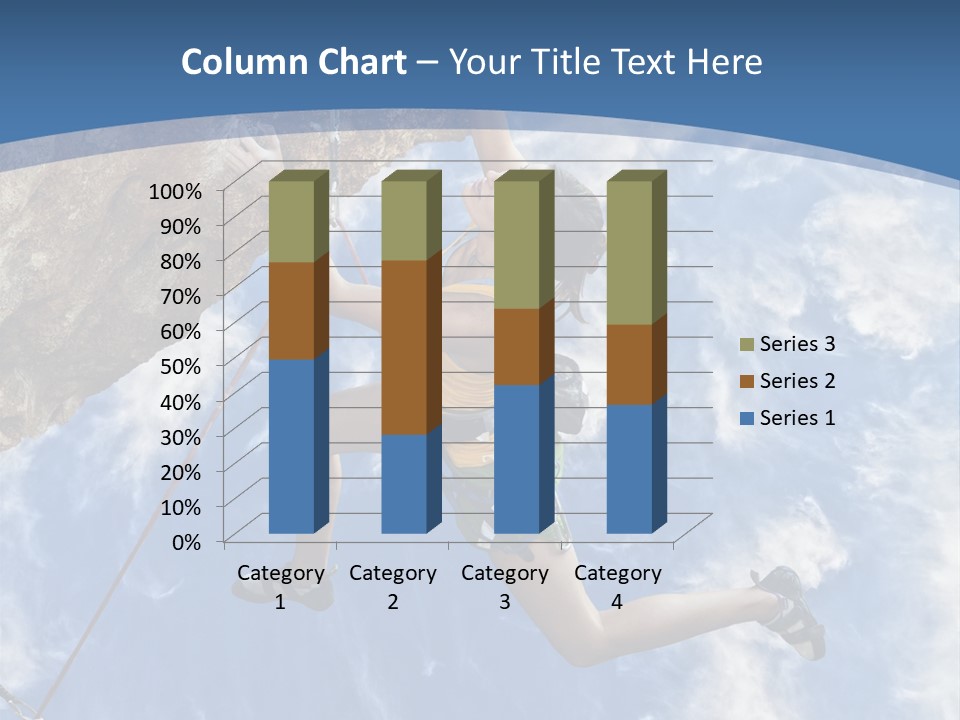 Explore Height Motivational PowerPoint Template