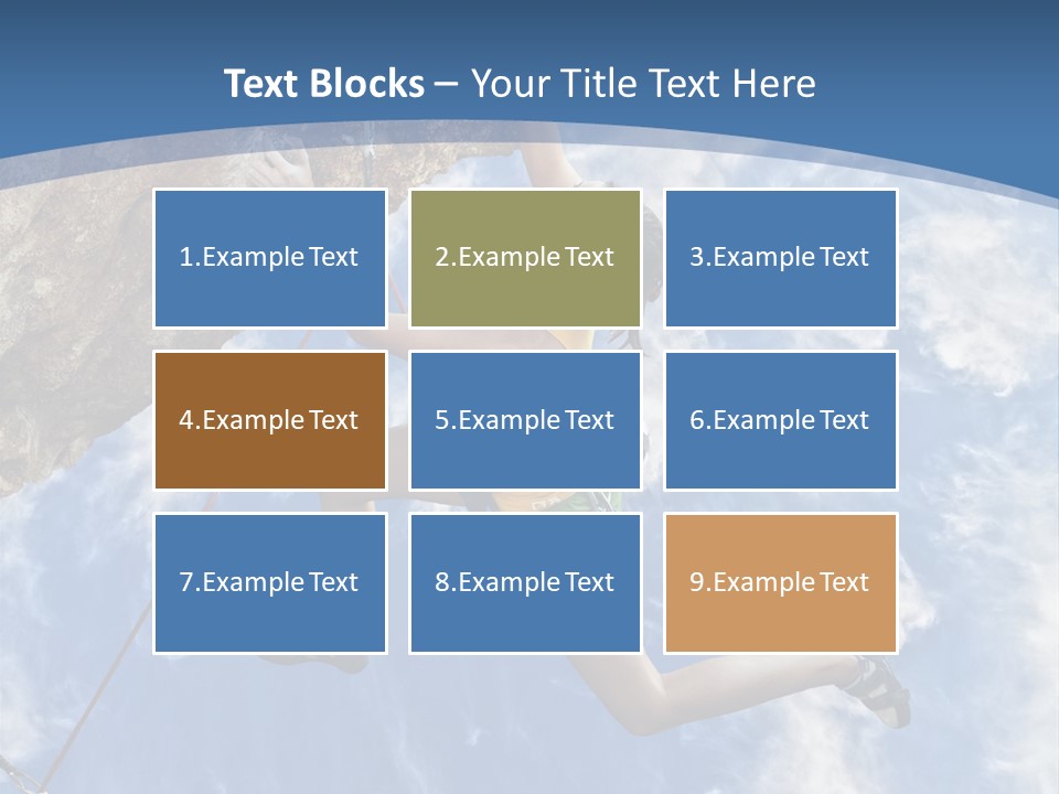 Explore Height Motivational PowerPoint Template