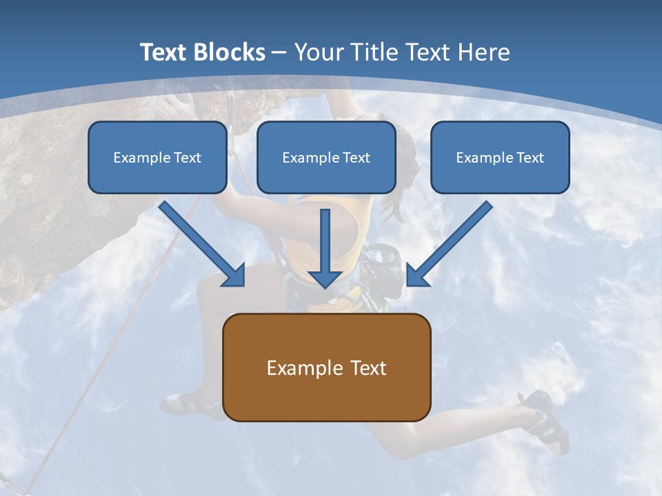 Explore Height Motivational PowerPoint Template