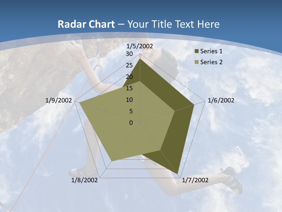 Explore Height Motivational PowerPoint Template