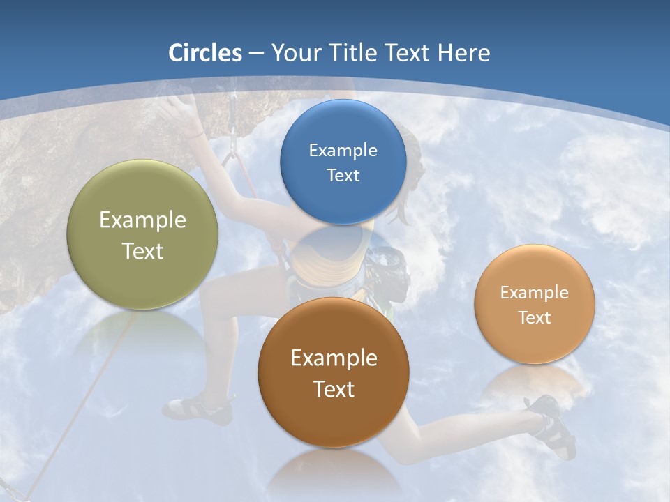 Explore Height Motivational PowerPoint Template