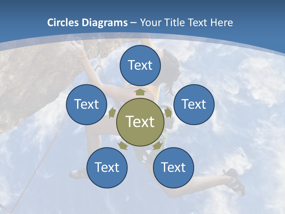 Explore Height Motivational PowerPoint Template