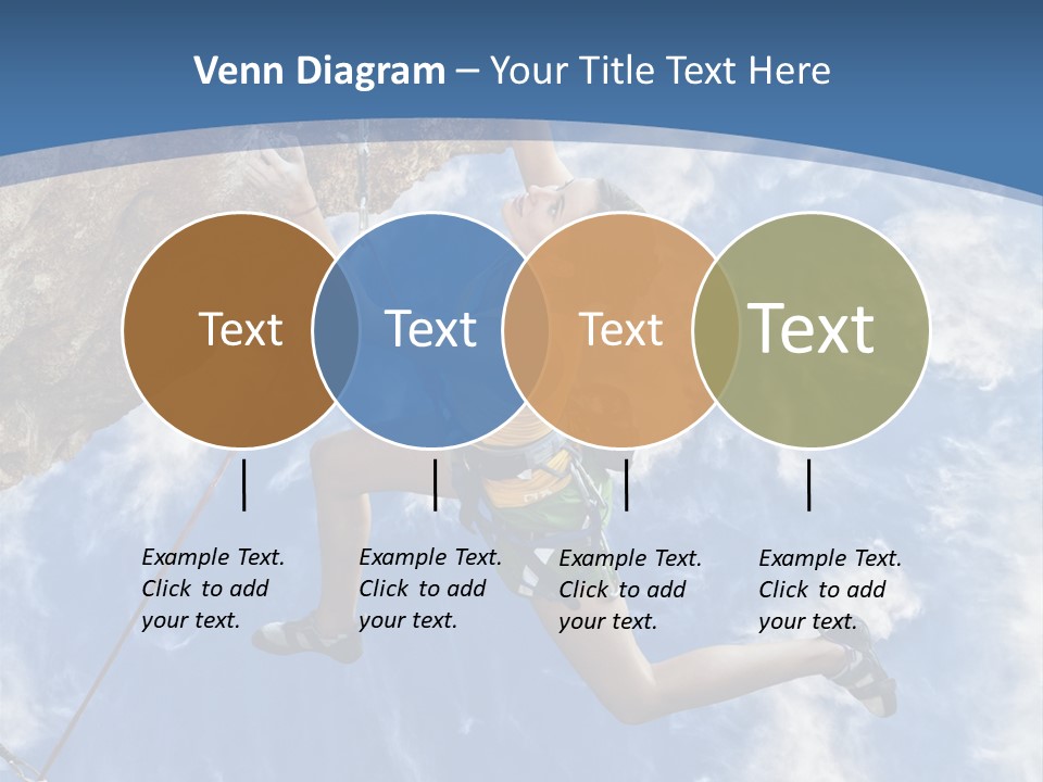 Explore Height Motivational PowerPoint Template