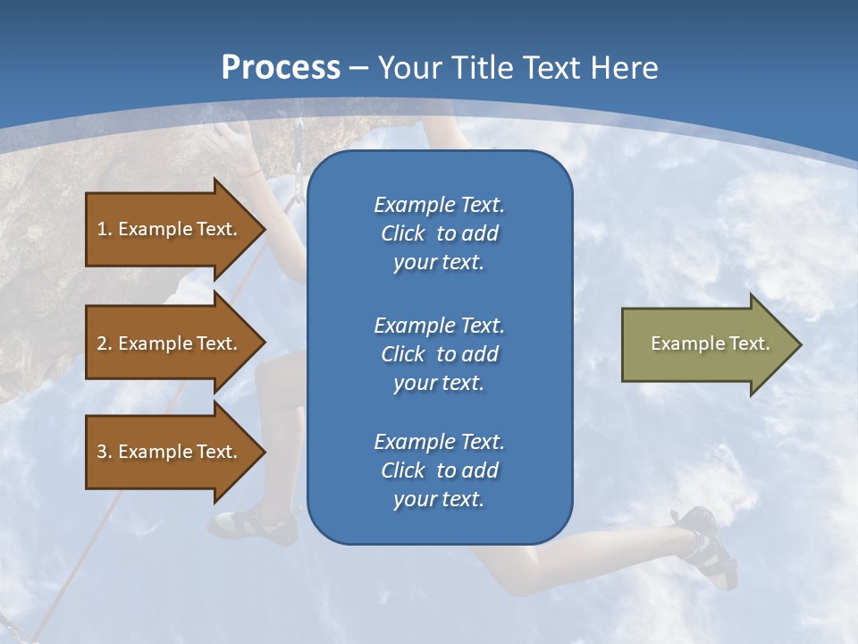 Explore Height Motivational PowerPoint Template