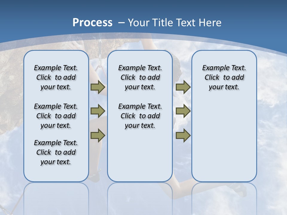 Explore Height Motivational PowerPoint Template